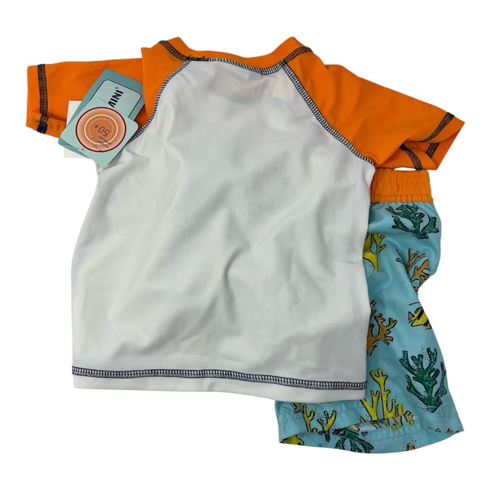 Floatimini Boy's Rashguard and Trunks Swim Set 12M - Picture 6 of 6